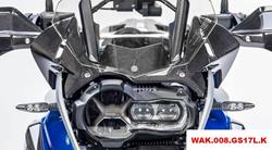 Carbon Windabweiser am Cockpit für BMW R 1200 GS LC (2013-2018) & R 1200 GS Adventure LC (2014-2018)