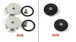 Abdeckkappen-Motorbefestigung hinten für BMW R 1200 RS, LC (2015-)