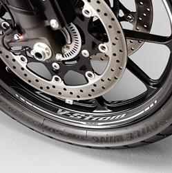 Suzuki V-Strom1000 Felgendekor Vorne 'V-STROM'