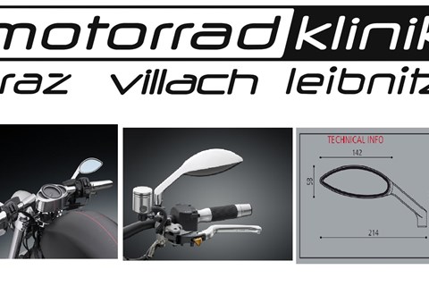 Marke: Rizoma Artikelname: Spiegel Specchietto Edge rechts silber statt €150 nur €75