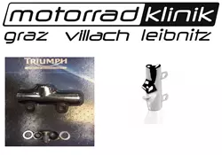 Triumph Chromabdeckung für den hinteren Hauptbremszylinder  Thunderbird 1600 /1700 statt € 30 nur €15  Triumph Chromabdeckung für den hinteren Hauptbremszylinder  Thunderbird 1600 /1700 statt € 30 nur €15