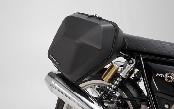 URBAN ABS Seitenkoffer-System. 2x 16,5 l. Royal Enfield Interceptor/ Continental - Bild 1