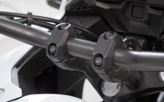 Lenkererhöhung für Ø 28 mm Lenker. H=20 mm. Schwarz. - Bild 2