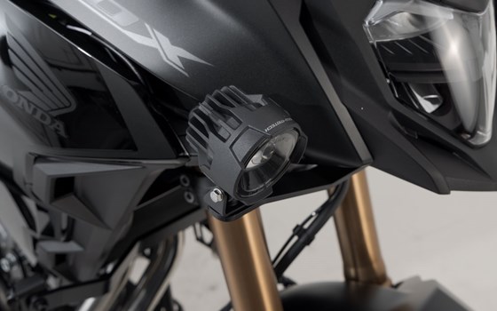 Scheinwerfer-Halter. Schwarz. Honda CB500X (18-), NX500 (23-). - Bild 5