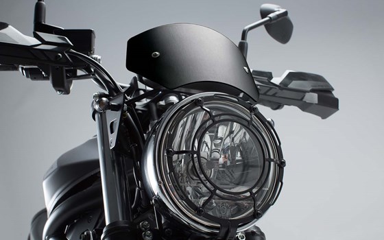 Windschild. Schwarz. Suzuki SV650 ABS (15-). - Bild 1