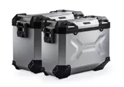 TRAX ADV Alukoffer-System. Silbern. 45/37 l. KTM 1050/1090/1190 Adv,1290 SAdv