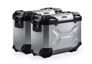 TRAX ADV Alukoffer-System. Silbern. 37/37 l. Triumph Tiger1200/Explor (11-).