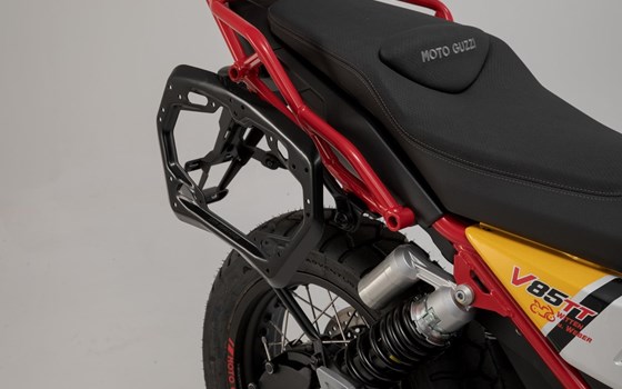 PRO Seitenträger. Schwarz. Moto Guzzi V85 TT (19-23). - Bild 5