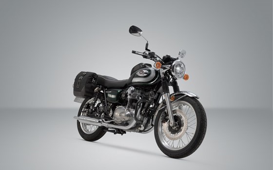 Legend Gear Seitentaschen-System LC. Kawasaki W800 / Street / Cafe (11-), W650 (99-06). - Bild 2