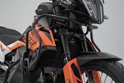 Oberer Sturzbügel. Schwarz. KTM 790 Adv/R (19-21), 890 Adv/R (20-22).