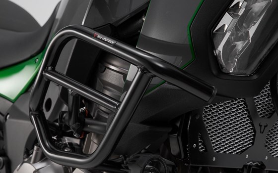 Sturzbügel. Schwarz. Kawasaki Versys 1000 (18-) / 1100 (24-). - Bild 3