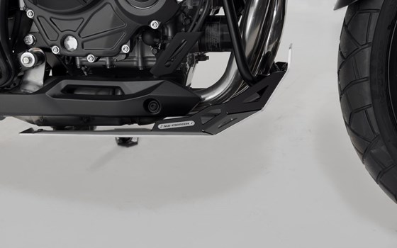 Motorschutz. Schwarz/Silbern. Honda CB500X (18-), NX500 (23-). - Bild 4