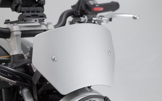 Windschild. Silbern. Triumph Scrambler 1200 XC / XE (18-). - Bild 2