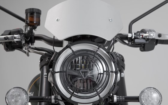 Windschild. Silbern. Triumph Scrambler 1200 XC / XE (18-). - Bild 5