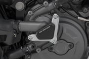 Wasserpumpenschutz. Schwarz/Silbern. Ducati Modelle.