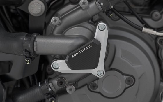 Wasserpumpenschutz. Schwarz/Silbern. Ducati Modelle. - Bild 1