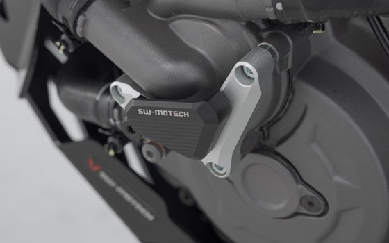 Wasserpumpenschutz. Schwarz/Silbern. Ducati Modelle. - Bild 3