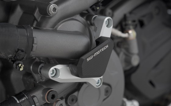 Wasserpumpenschutz. Schwarz/Silbern. Ducati Modelle. - Bild 5