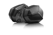 AERO ABS Seitenkoffer-Set. 2x 25 l. ABS-Kunststoff. Schwarz.