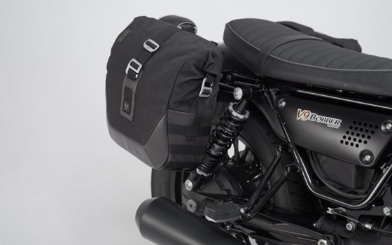 Legend Gear Seitentaschen-System LC Black Edition. Moto Guzzi V9 Roamer/Bobber (15-). - Bild 2