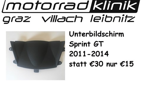 Marke: Triumph Artikelname: Unterbildschirm Sprint GT 2011-2014 statt €30 nur €15