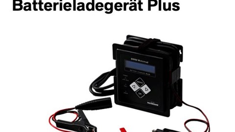 BMW Motorrad Batterieladegerät Plus
