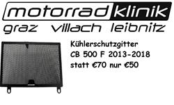 Kühlerschutzgitter CB 500 F 2013-2018 statt €70 nur €50  Kühlerschutzgitter CB 500 F 2013-2018 statt €70 nur €50