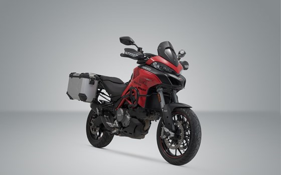 TRAX ADV Alukoffer-System. Silbern. 45/45 l. Multistrada 1200/ 1260/ 950/ V2. - Bild 2