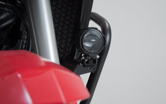 EVO Nebelscheinwerfer-Kit. Schwarz. Honda CRF1000L/CRF1100L mit Sturzbügel. - Bild 5