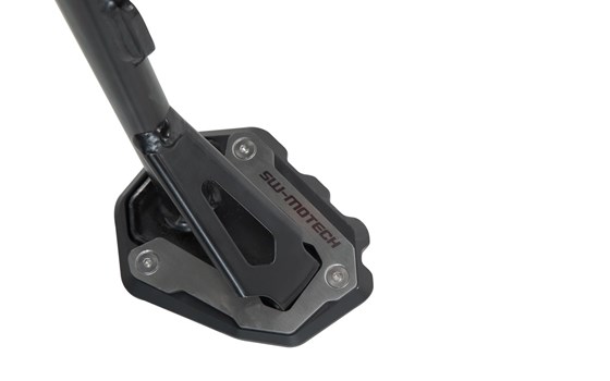 Seitenständerfuß-Verbreiterung. Schwarz/Silbern. Honda CRF1100L/CRF1100L AS (19-). - Bild 1