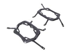 PRO Seitenträger. Schwarz. Yamaha XT1200Z Super Ténéré (10-).