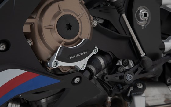 Motorgehäusedeckel-Schutz. Schwarz/Silbern. S1000RR(19-)/R(21-), M1000R(22-). - Bild 2