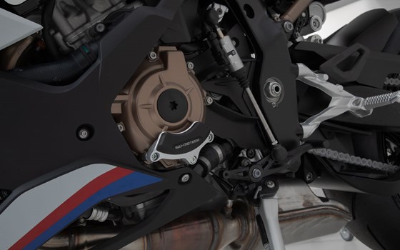 Motorgehäusedeckel-Schutz. Schwarz/Silbern. S1000RR(19-)/R(21-), M1000R(22-). - Bild 3