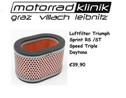 LUFTFILTER DAYTONA 955I /SPEED TRIPLE/SPRINT RS/ST €39,90