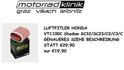 LUFTFITLER VT1100C Shadow SC32/SC23/C2/C3/C GENAUERES SIEHE BESCHREIBUNG STATT €29,90 NUR €19,90