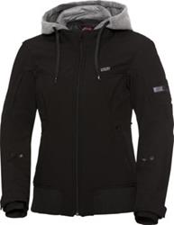 Classic SO Damen Jacke Moto schwarz