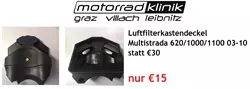 Luftfilterkastendeckel Multistrada 620/1000/1100 03-10 statt €30 nur €15 Luftfilterkastendeckel Multistrada 620/1000/1100 03-10 statt €30 nur €15
