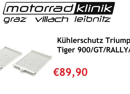 Kühlerschutz Tiger 900/GT/RALLY/PRO €89,90 