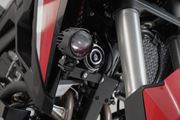 Scheinwerfer-Halter. Schwarz. Honda CRF1000L Africa Twin ohne SBL.