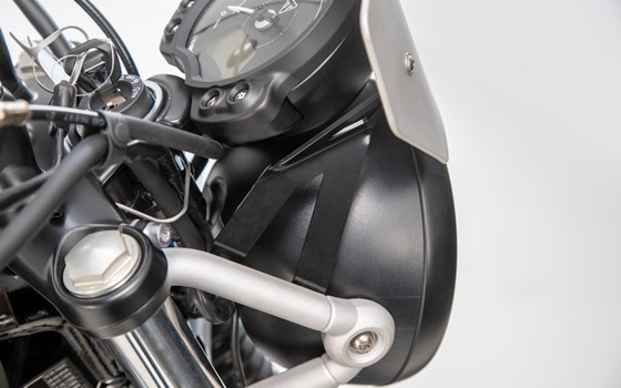 Windschild. Silbern. Triumph Street Scrambler 900 (16-). - Bild 4