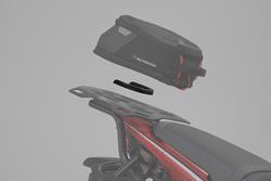 PRO Tankring für ADVENTURE-RACK Gepäckträger. Für PRO Tankrucksäcke. Schwarz.