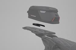 PRO Tankring für STREET-RACK Gepäckträger. Schwarz. Für PRO Tankrucksäcke. Ohne Adapterpl.