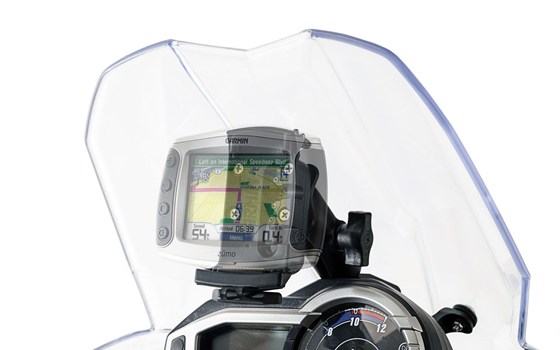 Navi-Halter im Cockpit. Schwarz. Triumph Tiger 800/800 XC, XR (10-17). - Bild 2