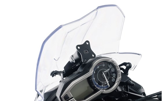 Navi-Halter im Cockpit. Schwarz. Triumph Tiger 800/800 XC, XR (10-17). - Bild 5