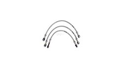 Stahlflexbremsleitung (dreiteilig) für BMW R 100 Modelle