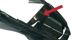 Carbon Luftleiter für BMW R1200GS (04-12), R1200GS Adv (05-13) & HP2