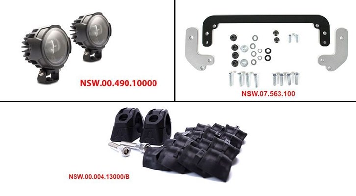 Zusatzscheinwerfer für BMW R1200GS (04-12), R1200GS Adv (05-13) & HP2 Zusatzscheinwerfer für BMW R1200GS (04-12), R1200GS Adv (05-13) & HP2