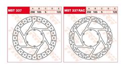 Bremsscheiben vorne für BMW G 650 GS