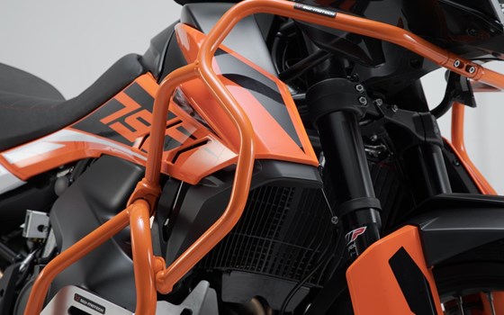 Oberer Sturzbügel. Orange. KTM 790 Adv/R (19-21), 890 Adv/R (20-22). - Bild 1
