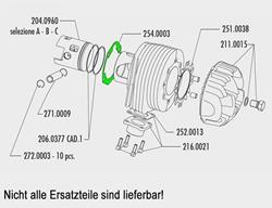 Zylinderfußdichtung PX125 170ccm